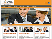 Tablet Screenshot of dlaborum.com